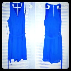 Express Royal Blue Romper